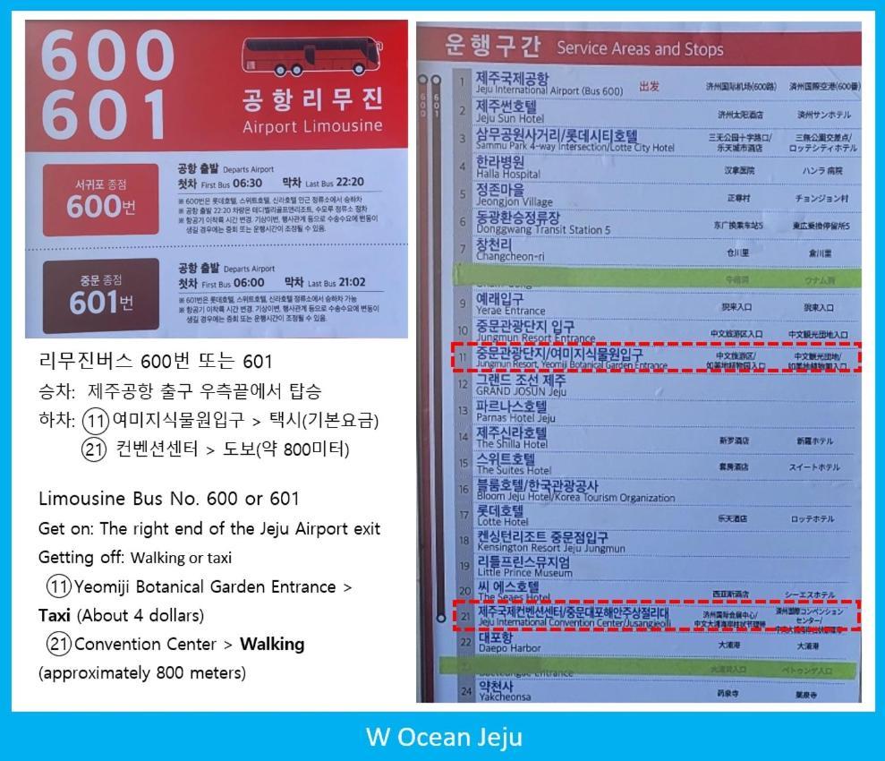 W Ocean Pension Seogwipo Bagian luar foto